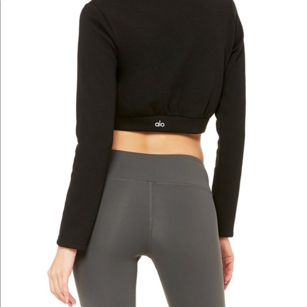 Alo Elite Cropped Sweatshirt